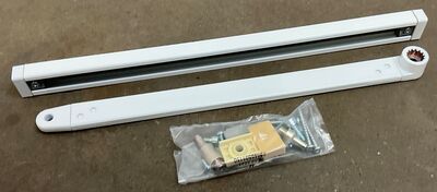 Dorma ED Glideskinnesæt - Hvid