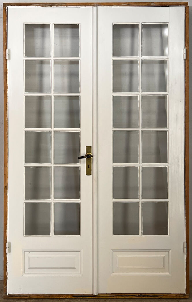 Fransk dør med karm