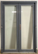 Dobbelt terrassedør med karm