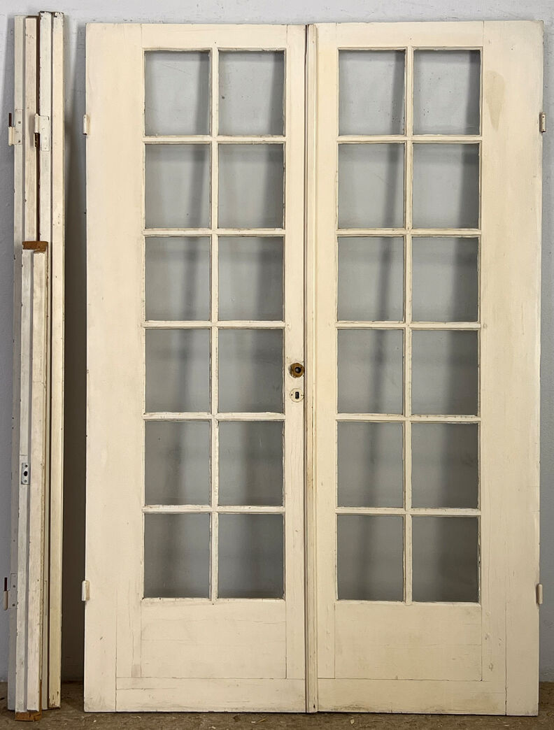 Fransk dør med karm