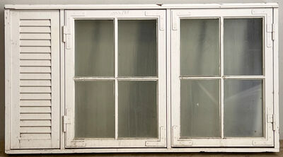 Bøjsø sprossevindue med koblede rammer