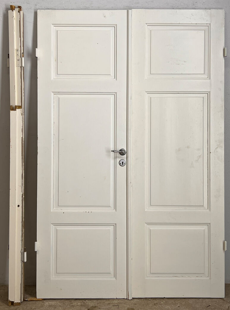 Dobbeltdør med karm