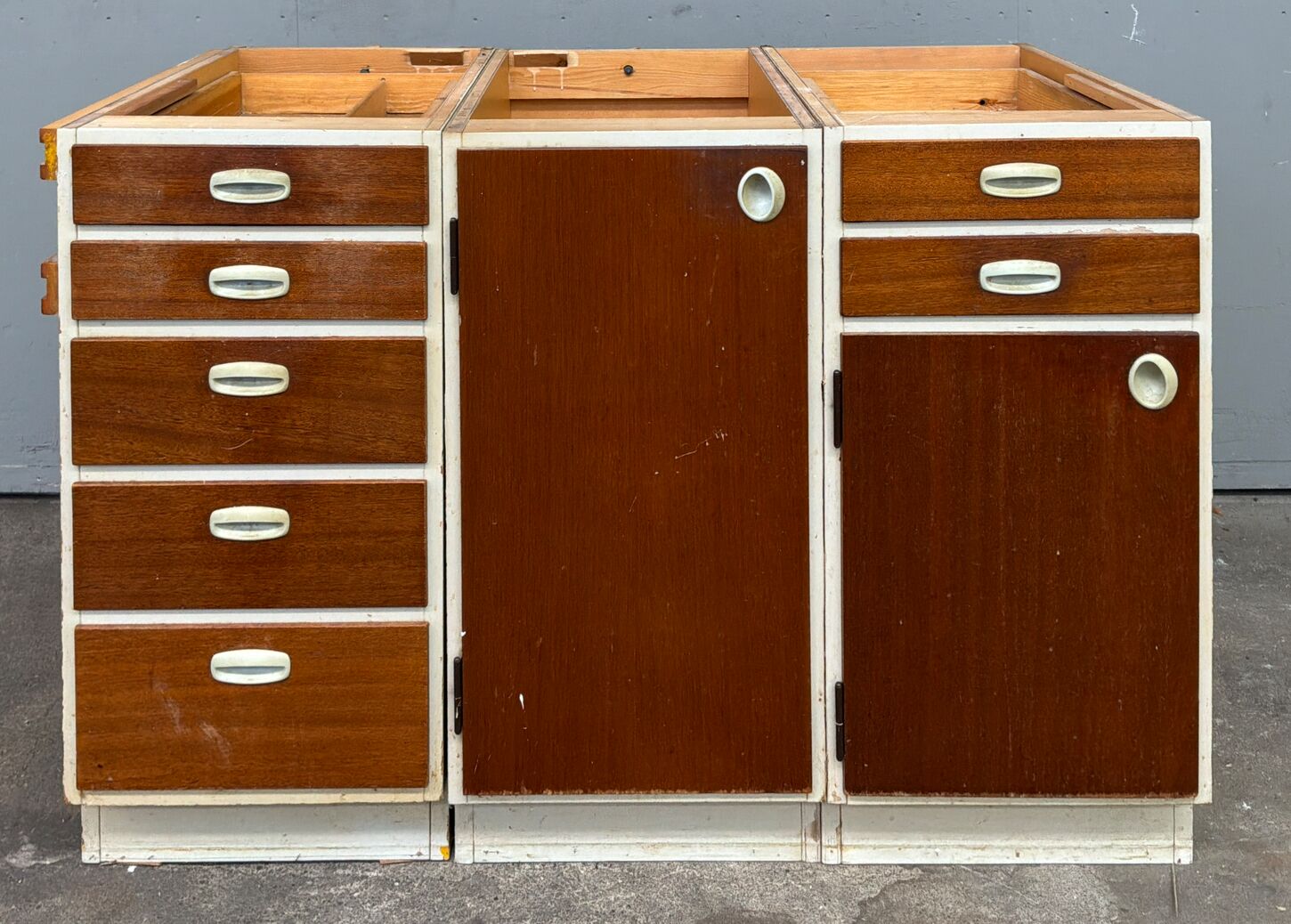 3 stk køkkenelementer fra 60’erne