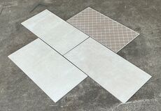 28 m2 Væg/gulv fliser farve beige 305x609 mm