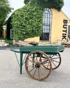 Gammel frugtvogn /markedsvogn