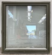 Grønt Termovindue 119x125 m/alu vandnæse