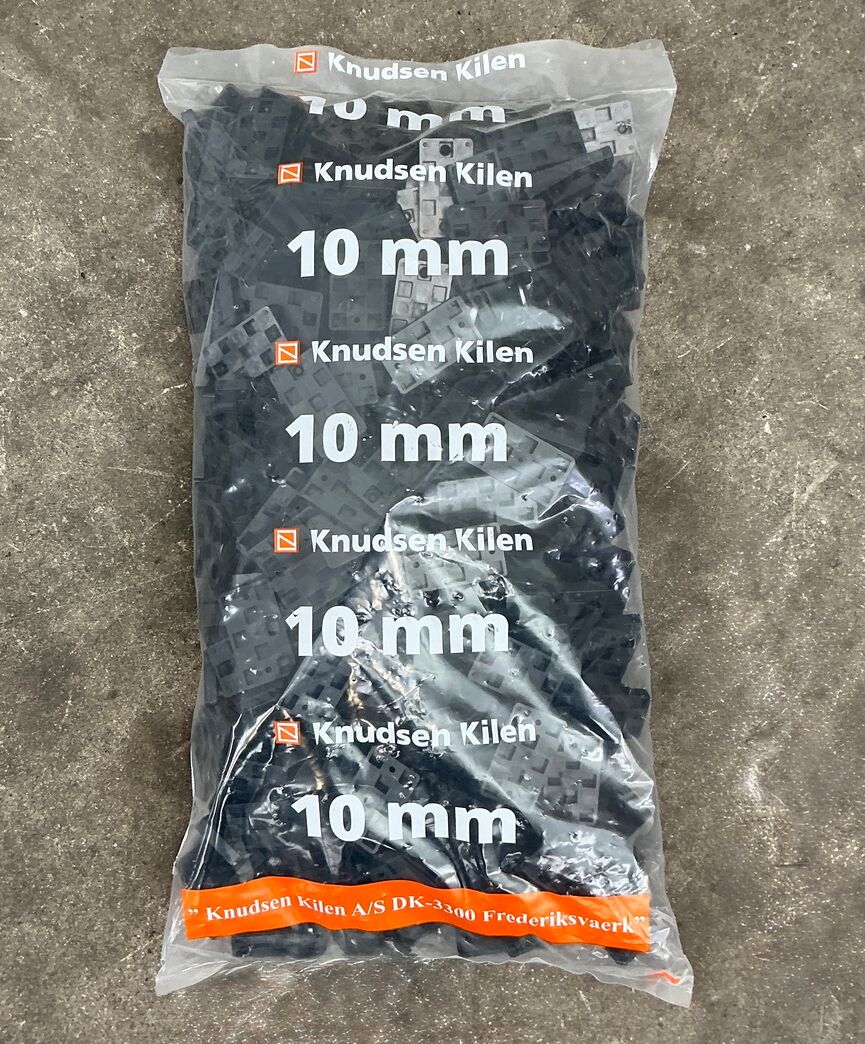400 stk. K-Klods 45 10mm - sort