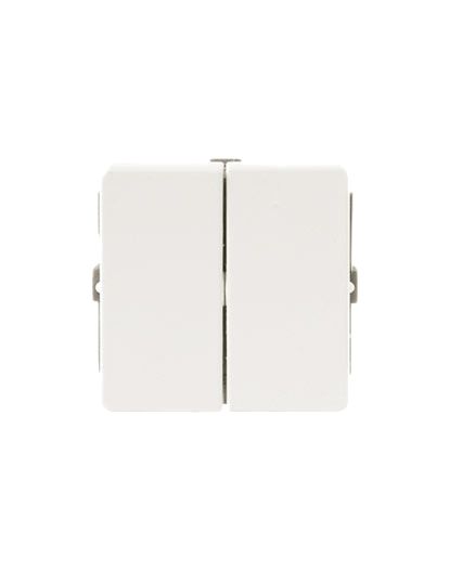 LK Fuga Krone afbryder hvid