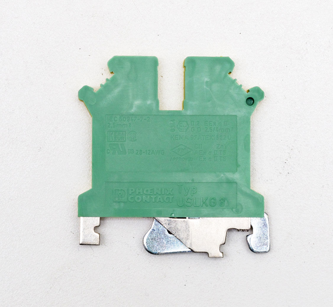 PHÆNIX Rækkeklemme 0,2 - 4 mm², jord