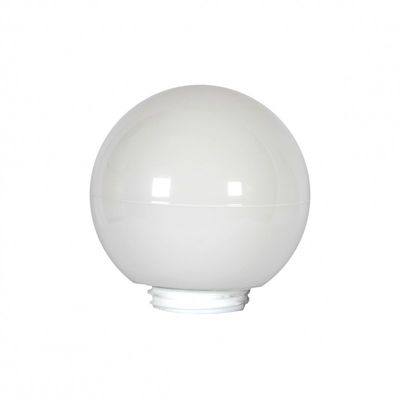 Glaskuppel i opal glas - Ø18