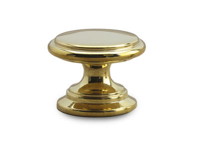 32 mm - Møbelknop i messing