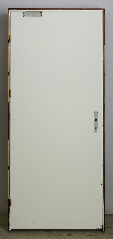 Indvendig dør med karm