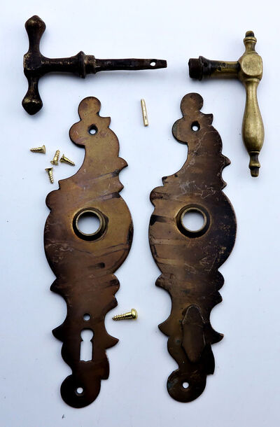 Messinggreb med langskilte - 31 mm.