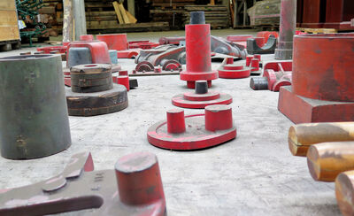 Vægdekoration fra Holbæk Jernstøberi - Stor