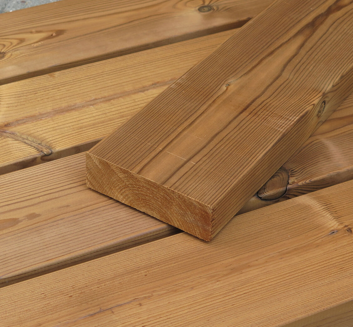 Keflico terrassebræt 600 x 140 x 42 mm