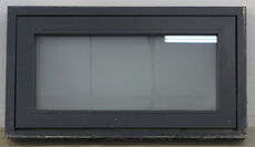 Termovindue med matteret glas
