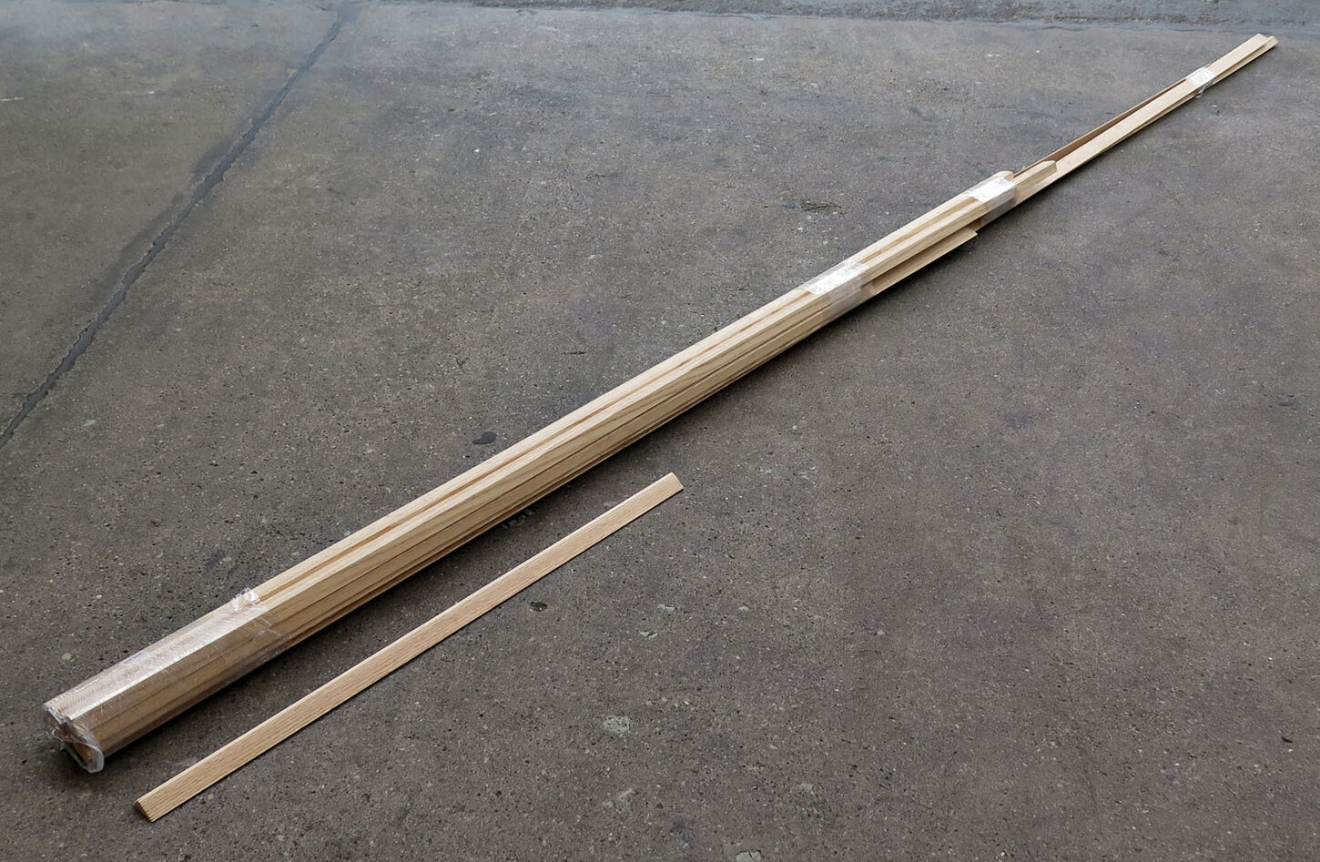 Egetræ fejeliste 22x28 mm - 24 meter