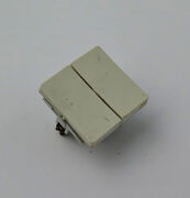 LK Fuga Krone afbryder - Grå/hvid