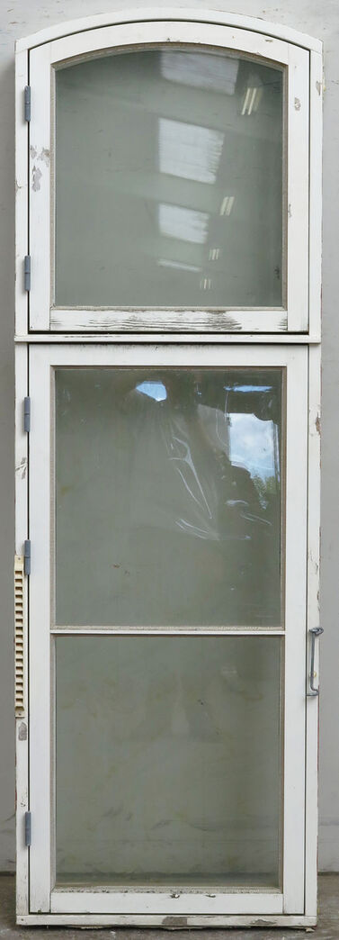 Sprossevindue med koblet ramme