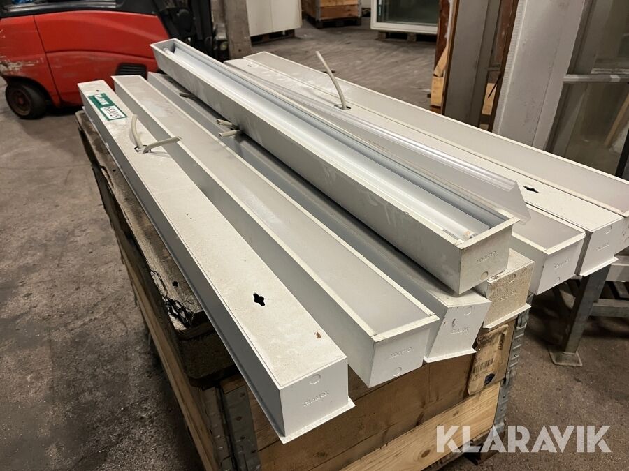 Lys armaturer Glamox 8 styk