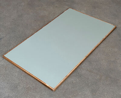 Tectum Laminatbordplade med mahognikant på 4 sider