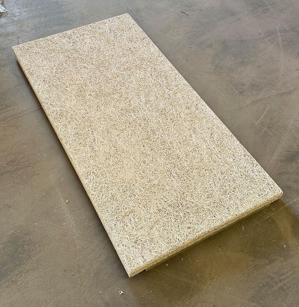 Troldtekt akustik plus FSC 3,5x60x120 cm med falset kant. Troldtekt akustik plus FSC 3,5x60x120 cm med falset kant.