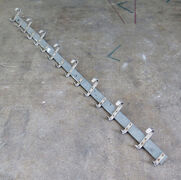 Knagerække længde 231 cm