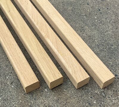 Ege lister høvlet 4 sider 25x30x1800 mm Ege lister høvlet 4 sider 25x30x1800 mm