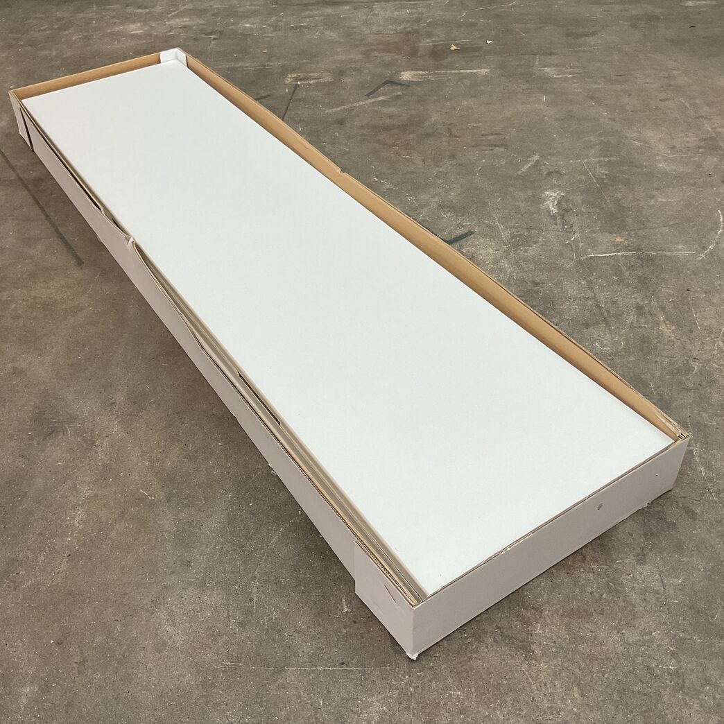 Rockfon vertiq white akustik vægpanel 4,5 m2