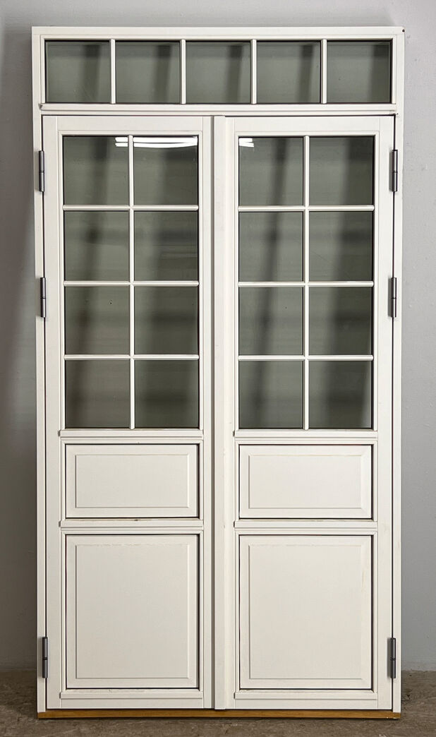 Dobbelt terrassedør med karm