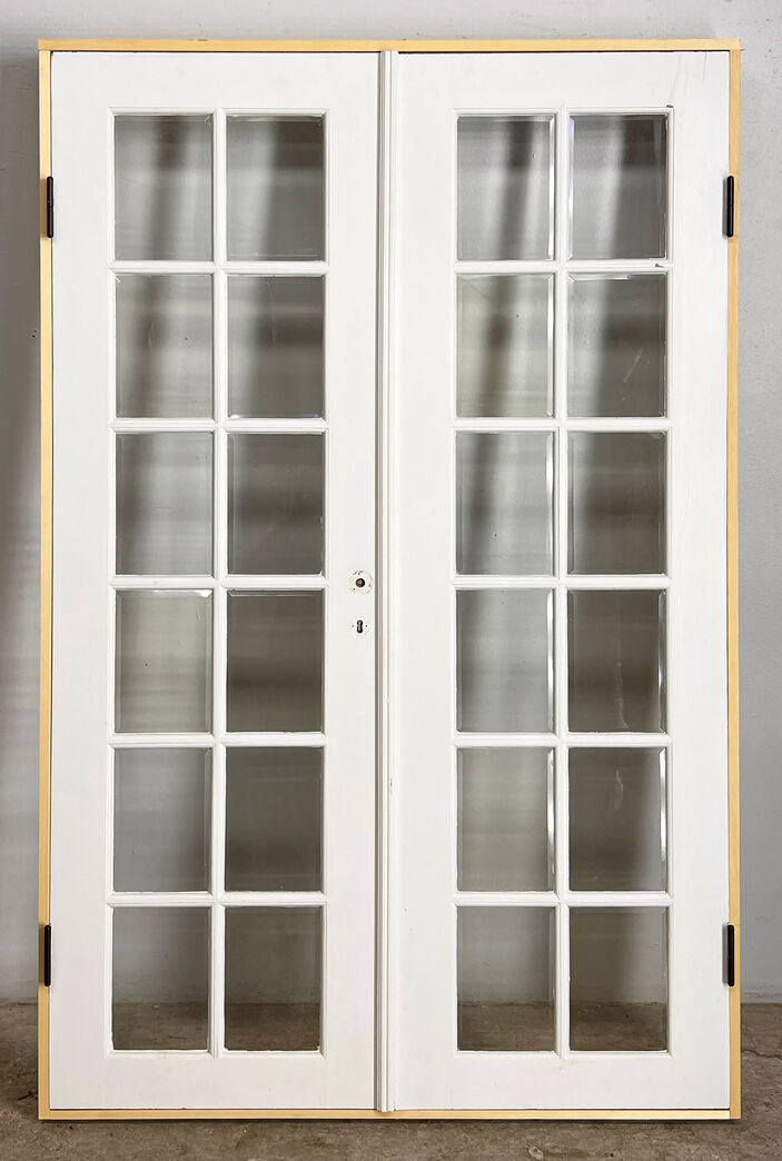 Fransk dør med karm