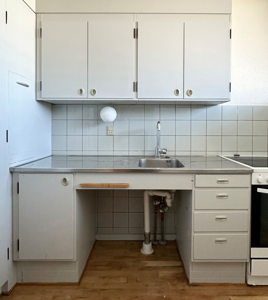 Komplet 60'er køkken, malet