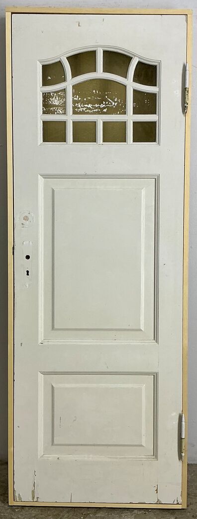 Fyldningsdør med glas