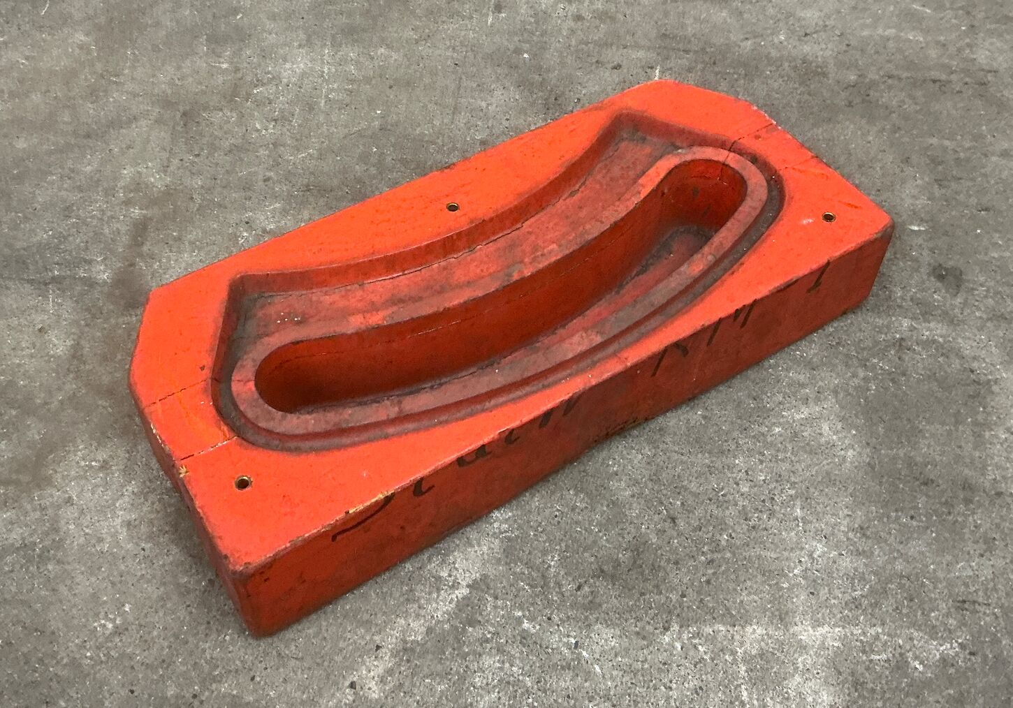 Støbeform fra Holbæk Jernstøberi