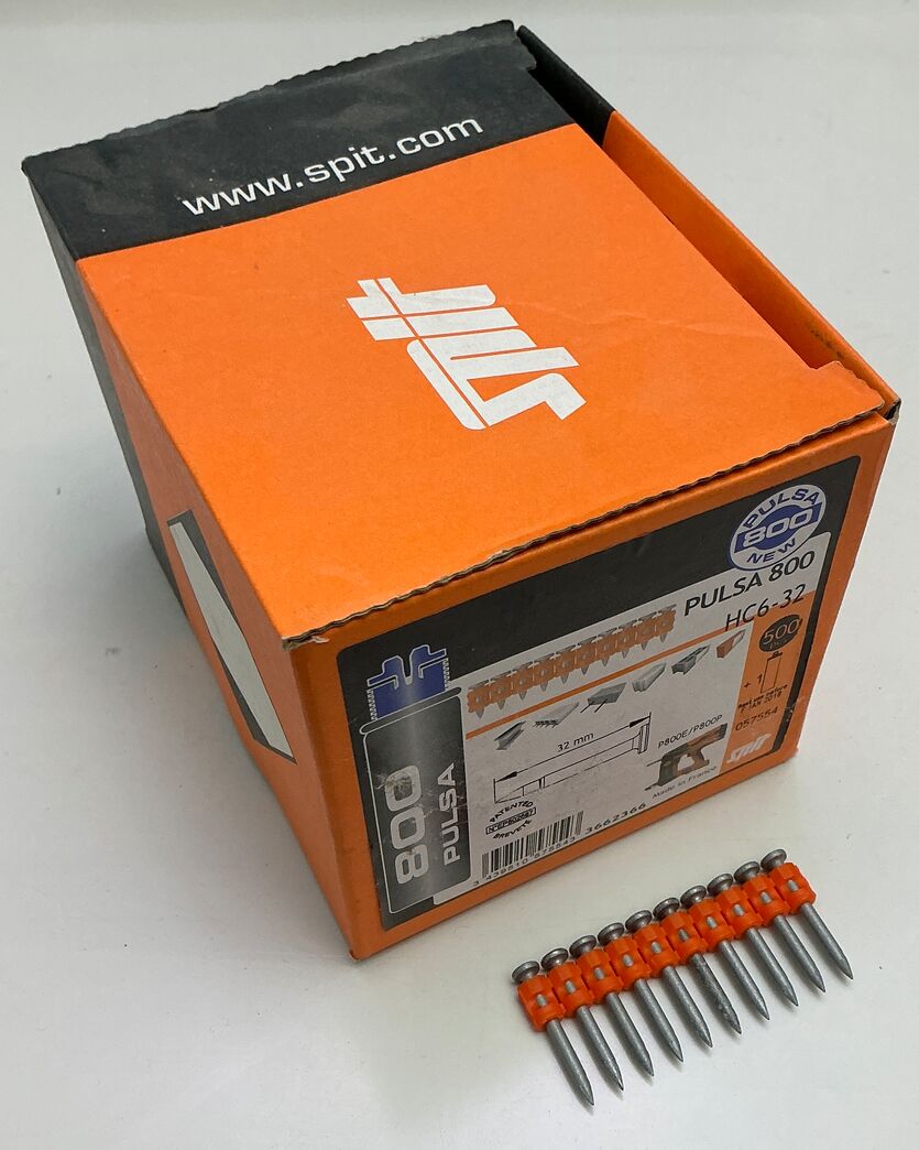 32mm SPIT Skudsøm (uden gas) 500 stk.