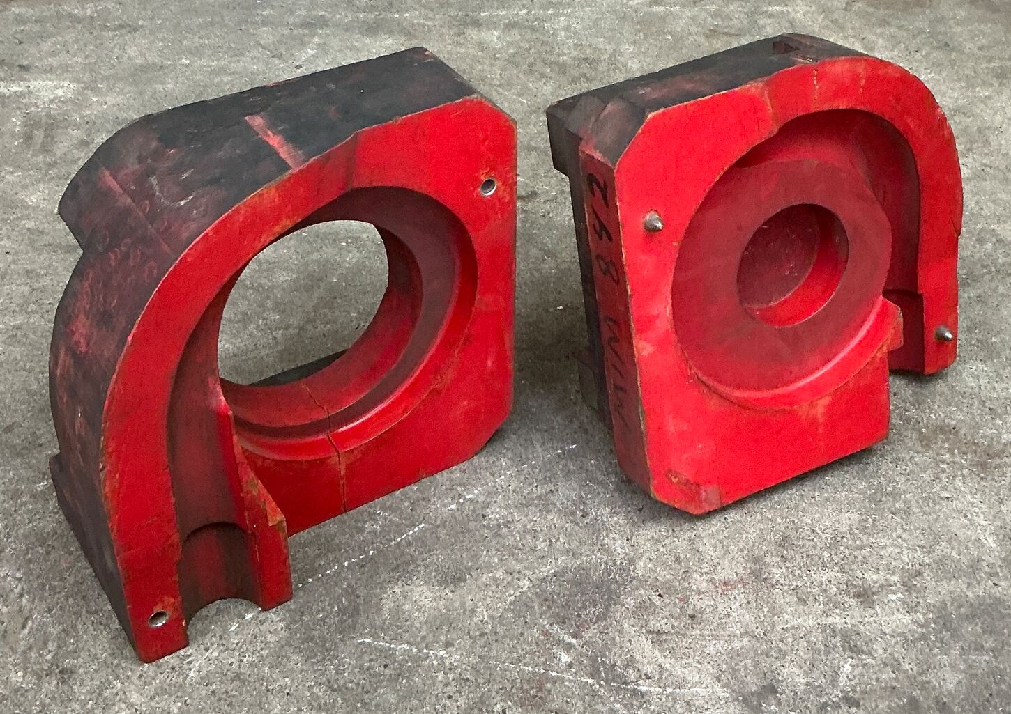 Støbeform fra Holbæk Jernstøberi