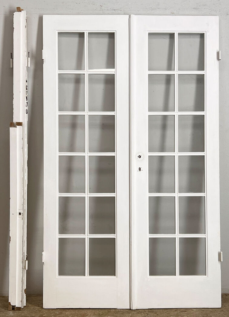 Fransk dør med karm