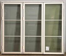 3-fløjet terrasedør med 3-lags glas