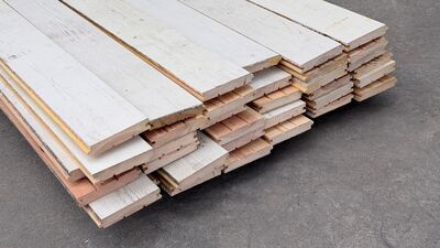 Samlet parti 20 mm gulvbrædder 11,5 m2