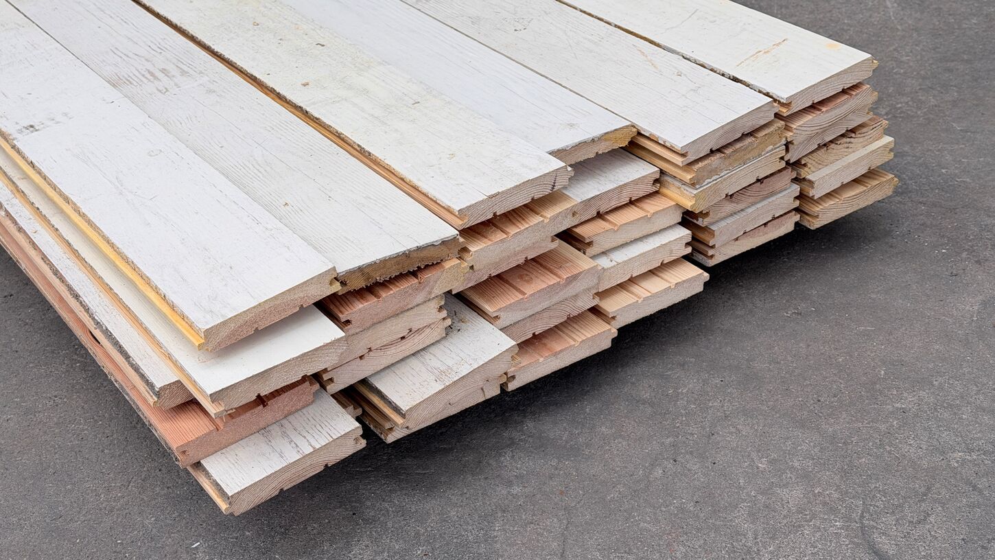 Samlet parti gulvbrædder 11,5 m2