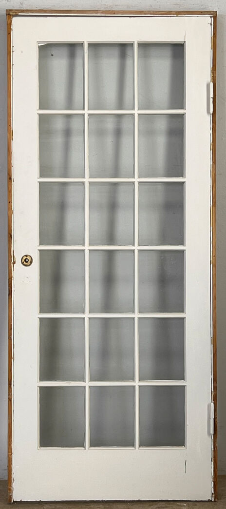 Sprossedør med karm