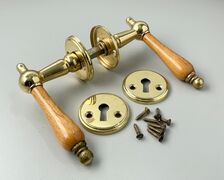 Messinggreb m. træ - natur