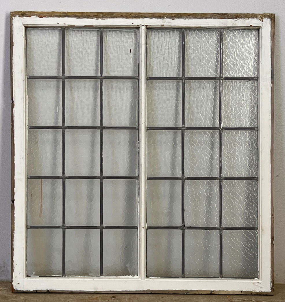 Blyindfattet skillerumsvindue