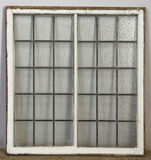 Blyindfattet skillerumsvindue