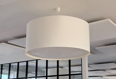 Kæmpe stofpendel med diffuser Ø 110 cm