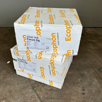 12,5 m2 Samlet parti Ecophon Focus Dg akustikloftplader 600 x 600 x 20 mm.