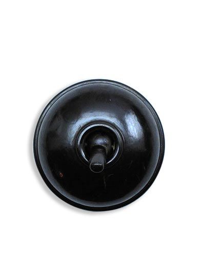 LK afbryder 1-pol - brun