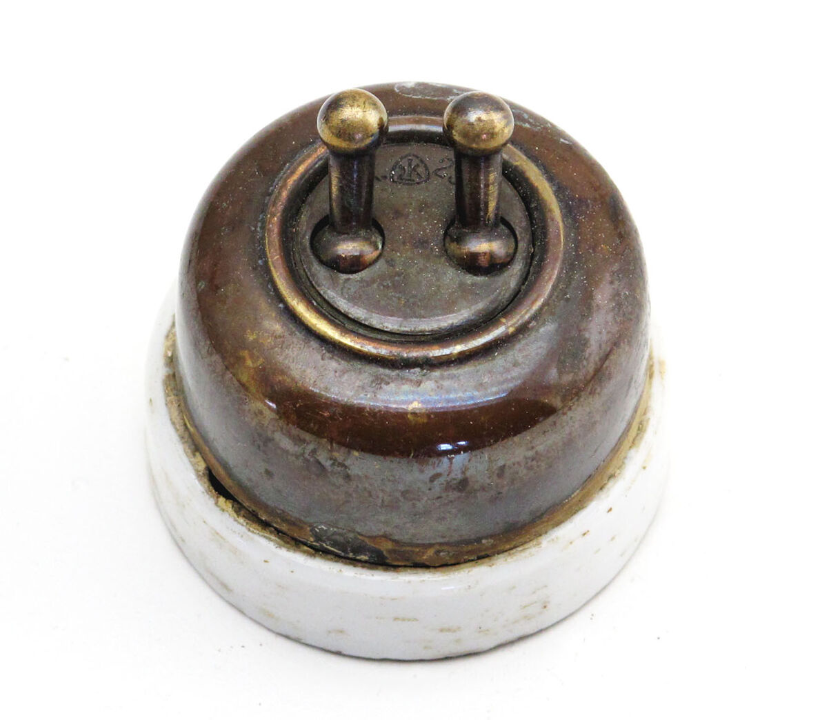 Messing krone afbryder