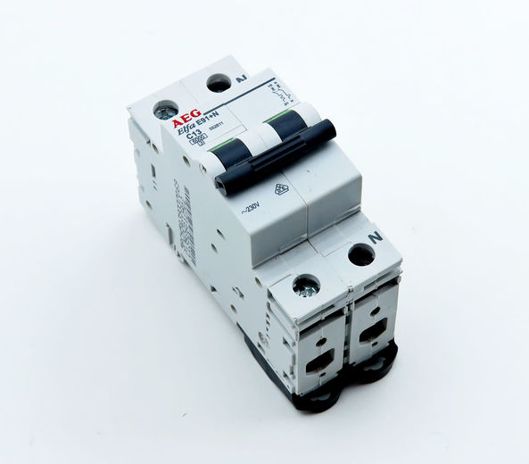AEG Automatsikring 1P+N 13A - NY!! AEG Automatsikring 1P+N 13A - NY!!