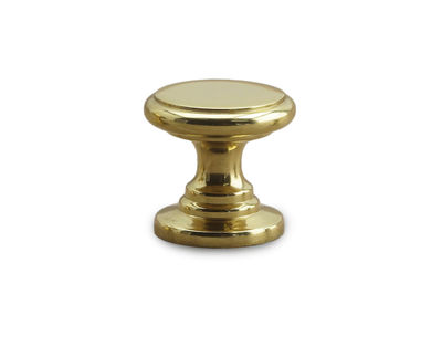 26 mm - Møbelknop i messing